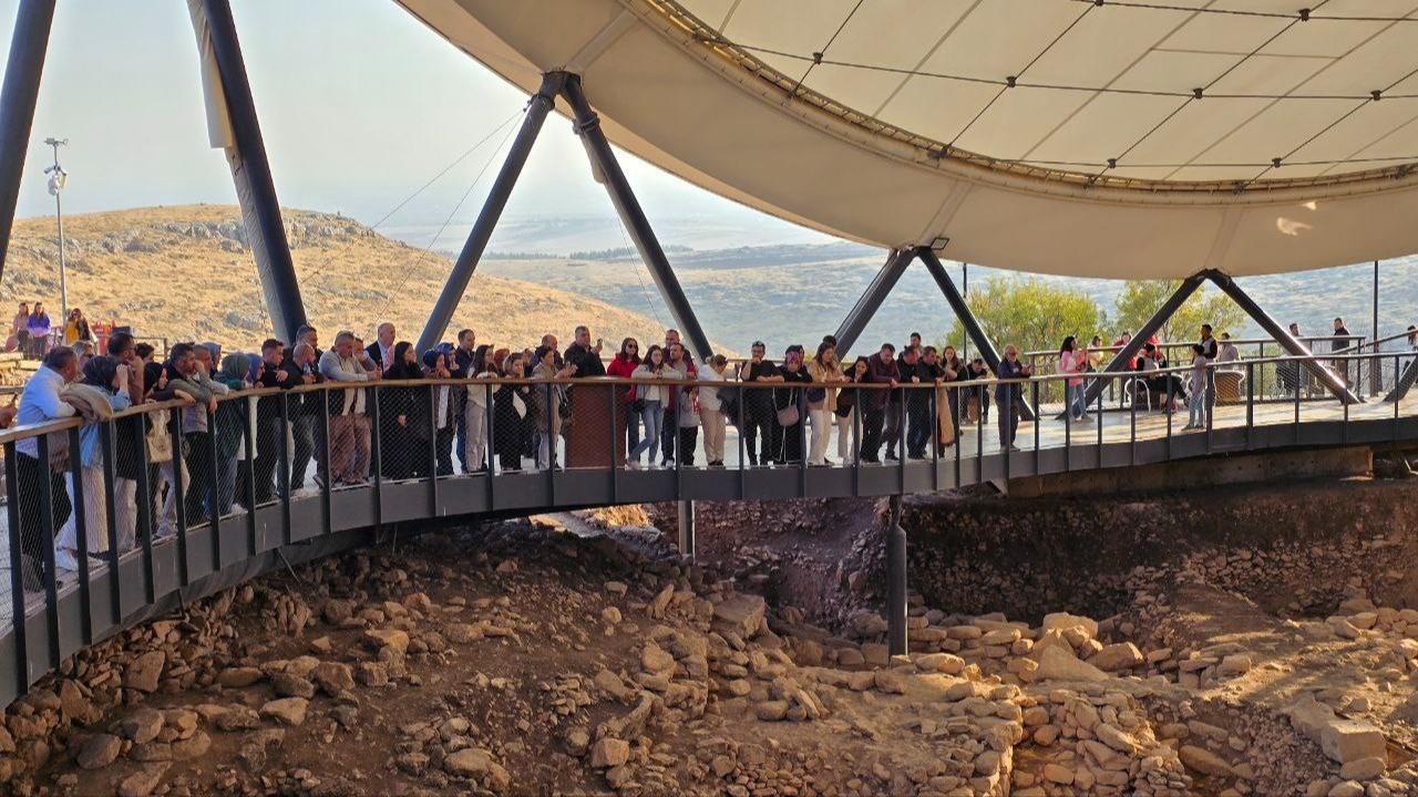 Bayramda Göbeklitepe'ye ziyaretçi akını!