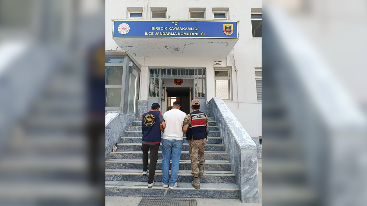 Birecik'te 5 yıl kesinleşmiş hapis cezası bulunan şahıs yakalandı!
