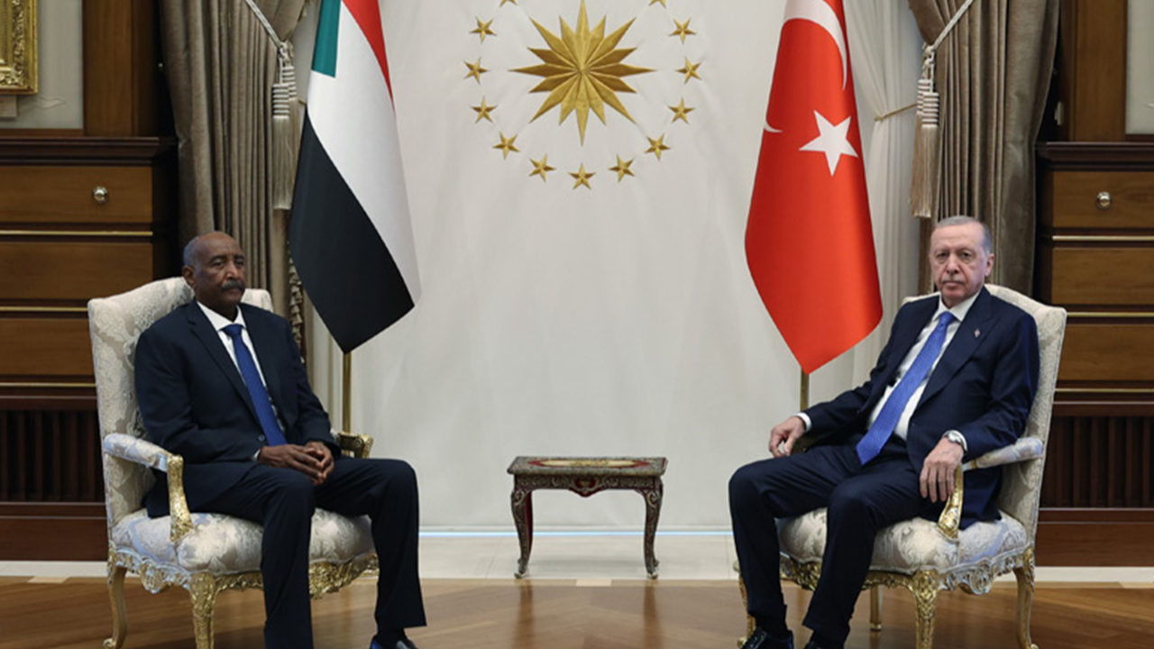 Cumhurbaşkanı Erdoğan, Abdulfettah el Burhan ile görüştü!