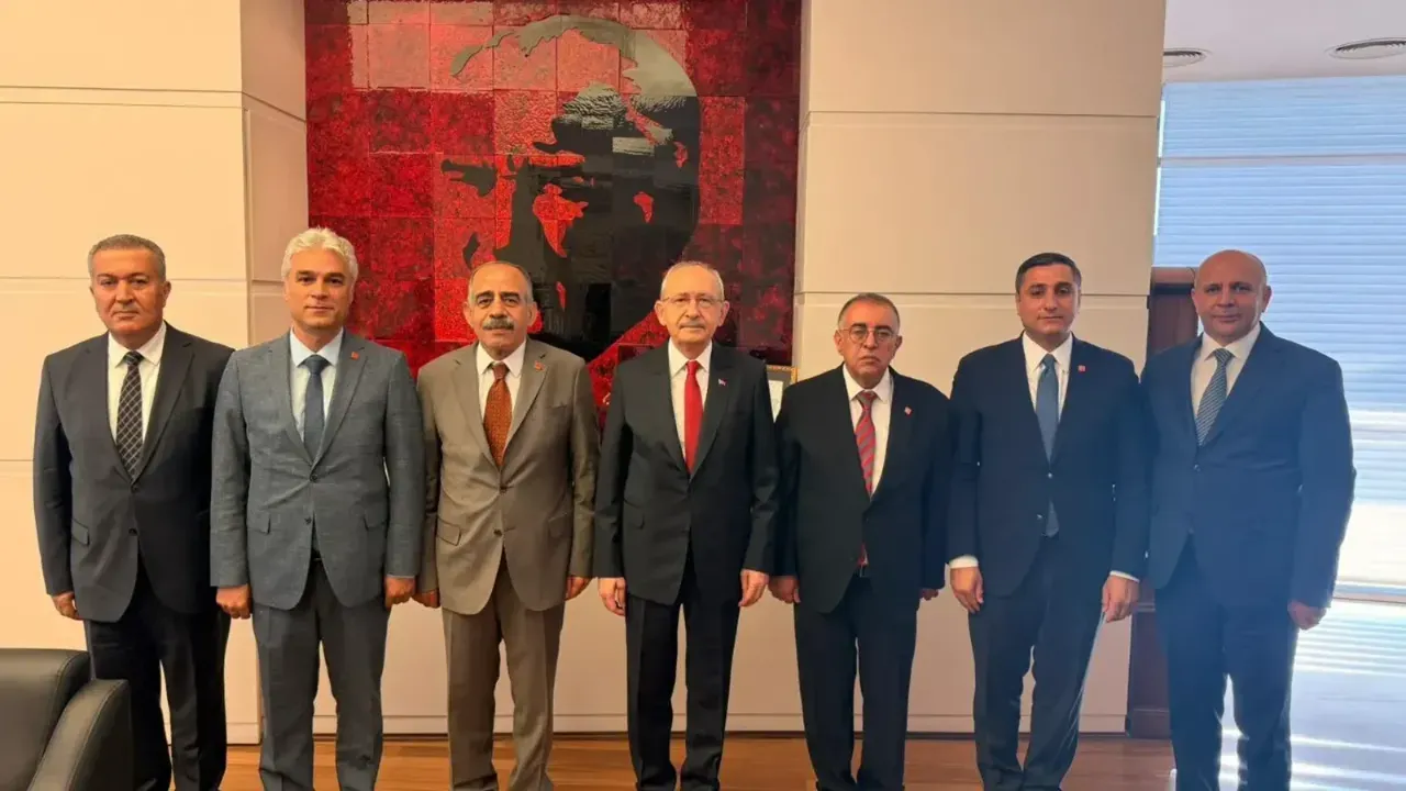 Karadağ'da aralarında! CHP İl Başkanlarından Kılıçdaroğlu'na ziyaret!