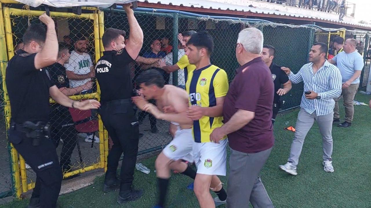 Şanlıurfa'da şampiyonluk maçı sonrası kavga!