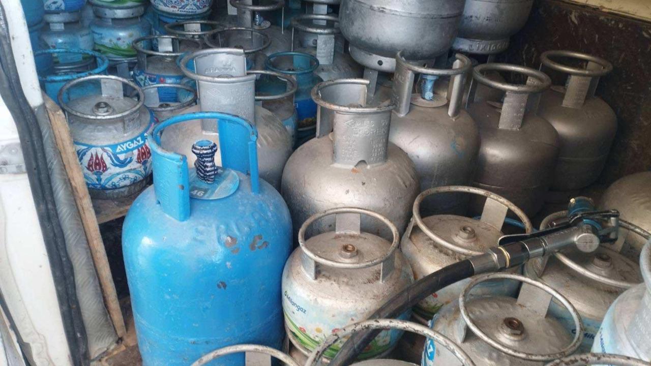 Şanlıurfa'da usulsüz tüp dolumu ortaya çıkarıldı!