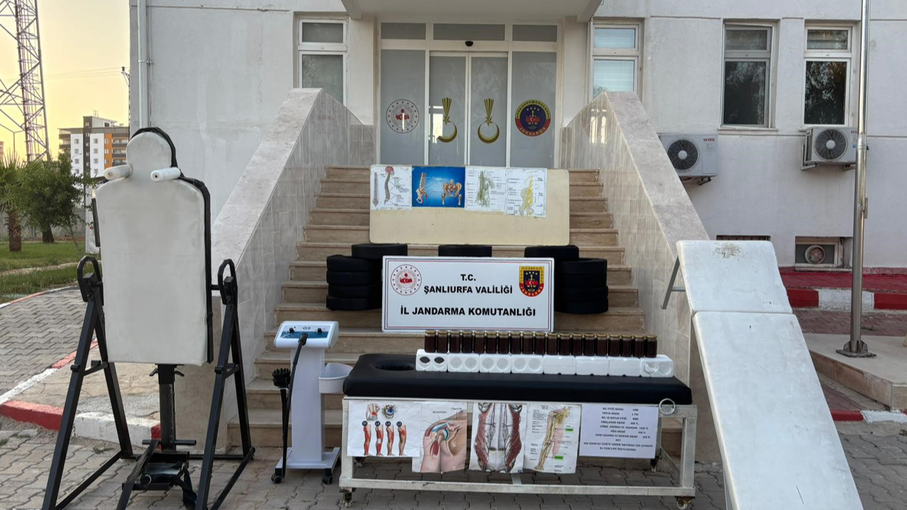 Urfa'da kaçak tedavi merkezine operasyon!
