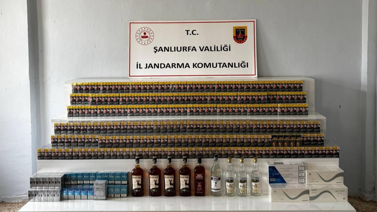Viranşehir'de şok yol uygulaması! Binlerce paket ele geçirildi!