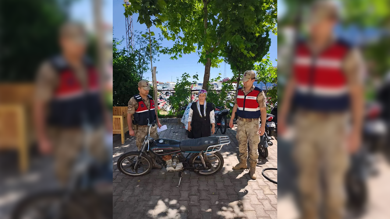 3 ay önce çalınan motosiklet bulundu!