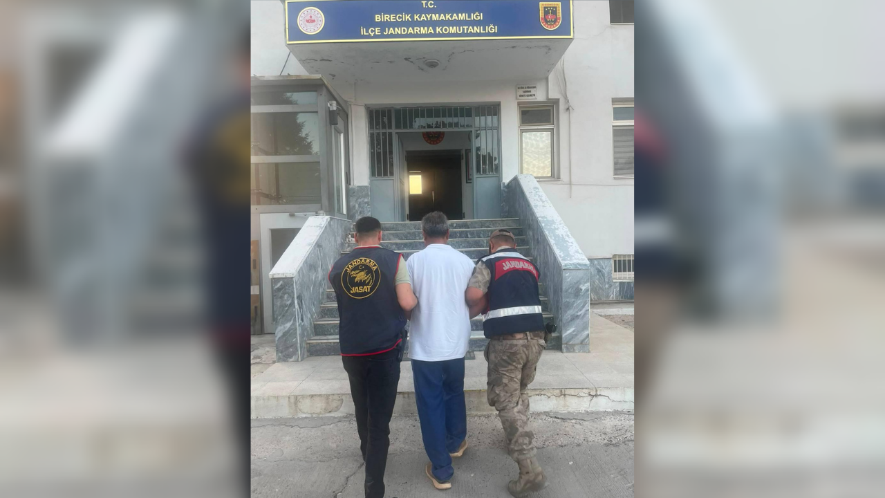 Aranan şahıs Birecik'te yakalandı!