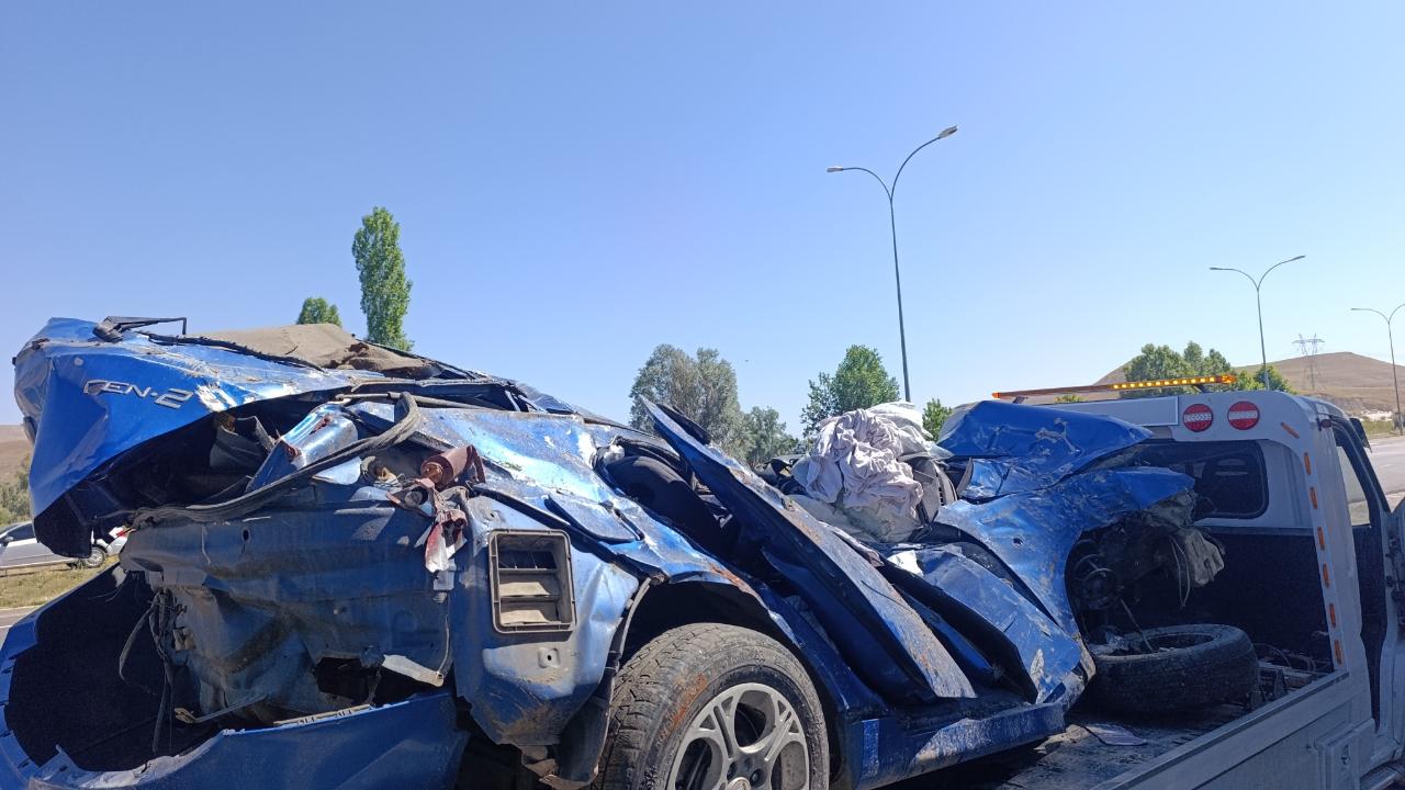 Feci kazada uzman çavuş ve eşi hayatını kaybetti!