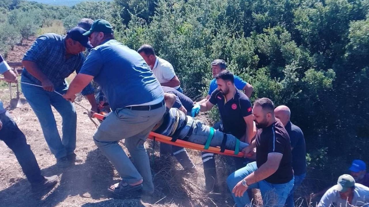 Traktör devrildi! Sürücüsü hayatını kaybetti