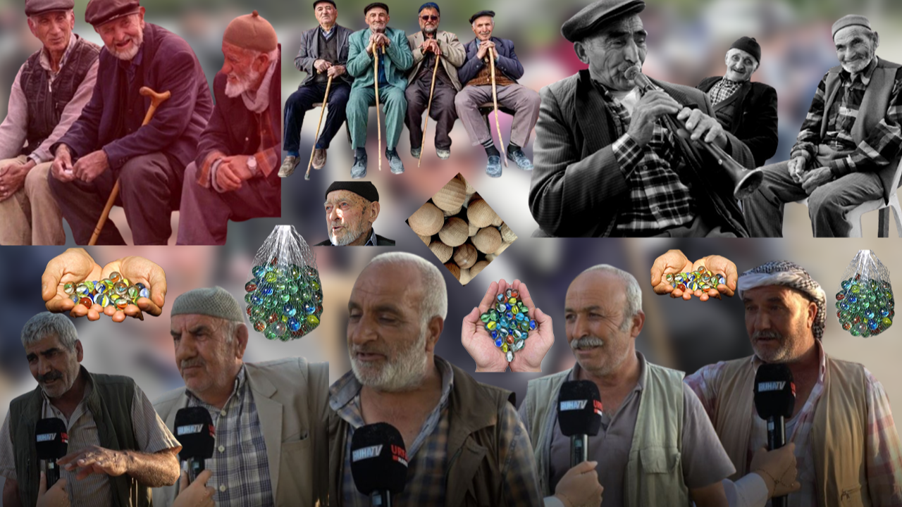 Şanlıurfa'da emeklilerin çocukluk tutkusu: Bilye oyunu!