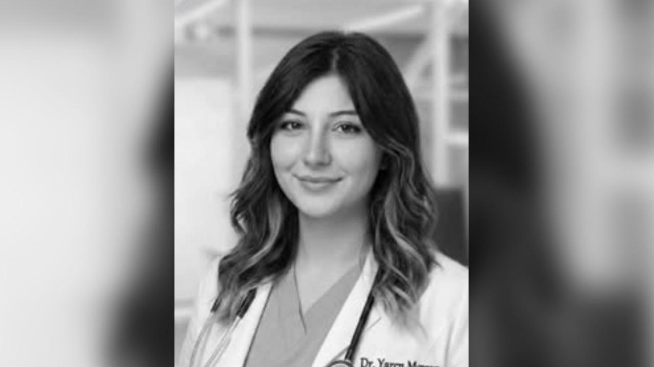 Tıp öğrencisi Yaren'in öldüğü kazanın görüntüleri ortaya çıktı!