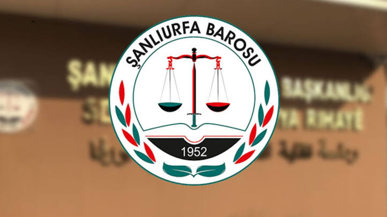Urfa Barosu’ndan avukata silahlı saldırı olayına sert tepki!