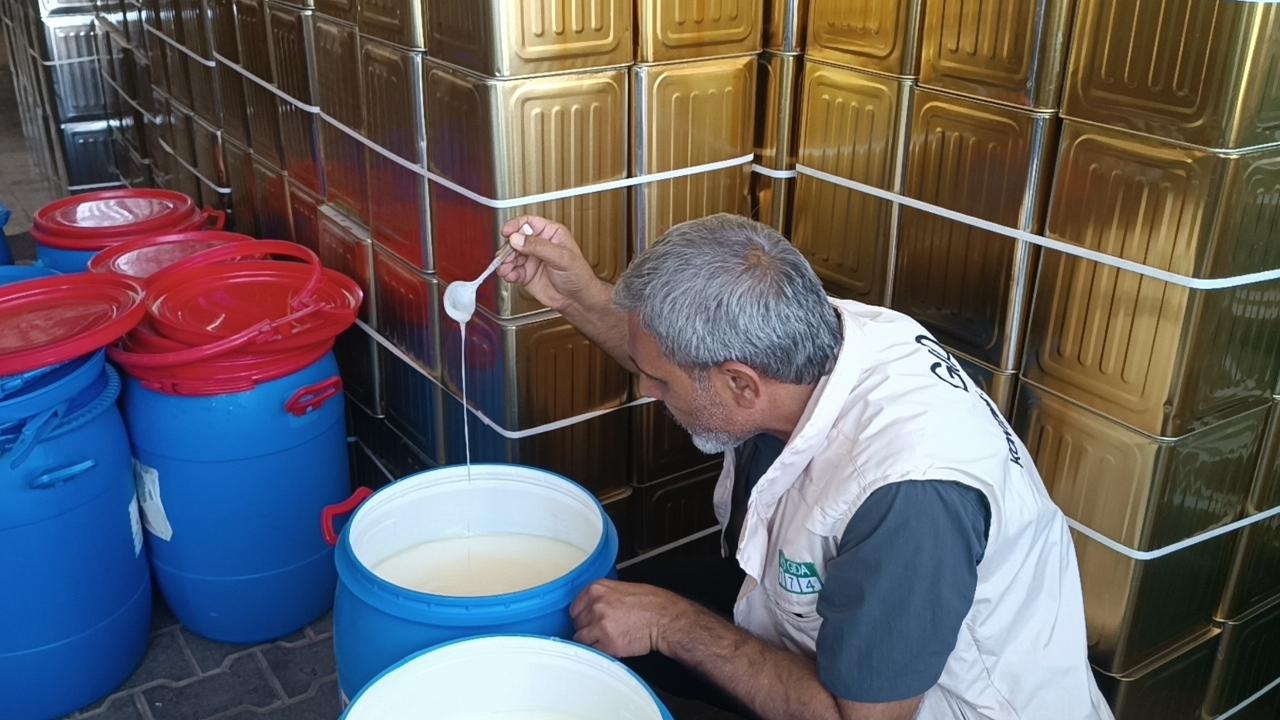 Urfa'da 400 kilo sade yağ ele geçirildi!