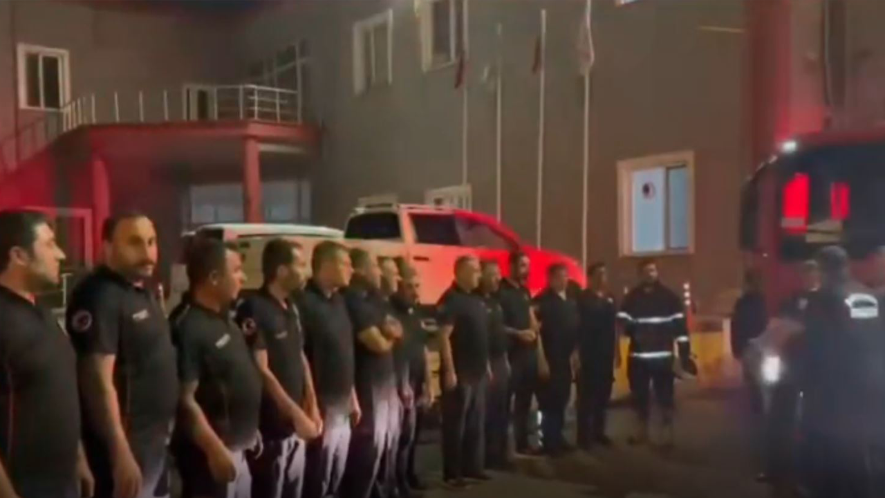 Urfa'dan destek ekip yola çıktı!