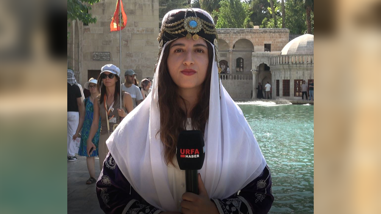 Urfa'nın geleneksel kültürü yabancı turistlerin ilgi odağı!