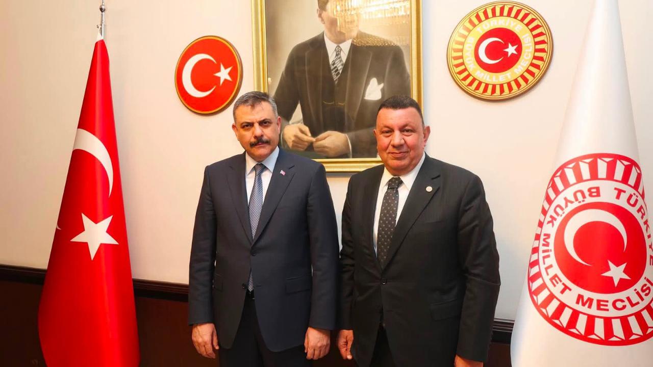 Vekil Özyavuz, İçişleri Bakanı Mustafa Çiftçi ile görüştü!