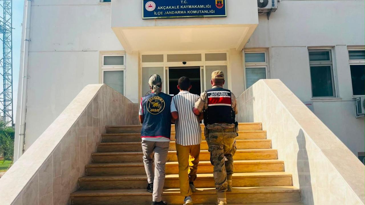 Akçakale'de hapis cezası bulunan şahıs yakalandı!