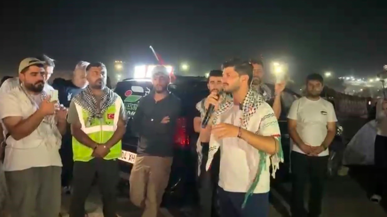 Filistin Konvoyu, Irak'ın İbrahim Halil Sınır Kapısı'nda!