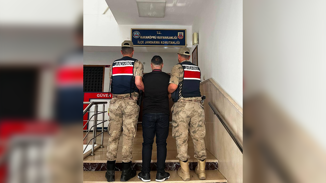 Firari hükümlü Karaköprü'de yakalandı!