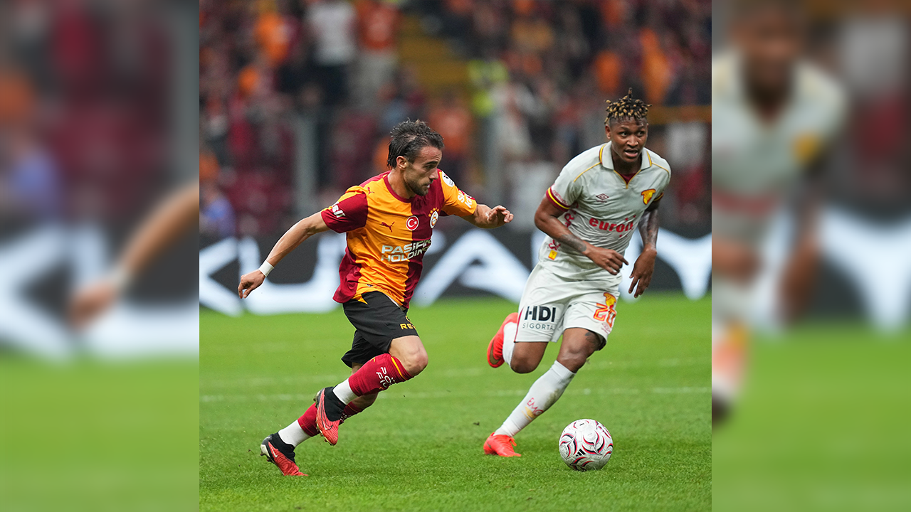 Galatasaray sahasında Göztepe'yi mağlup etti!