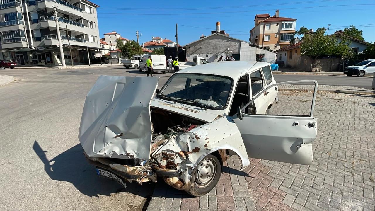 Kaza anındaki o refleks herkesi şaşkına çevirdi!