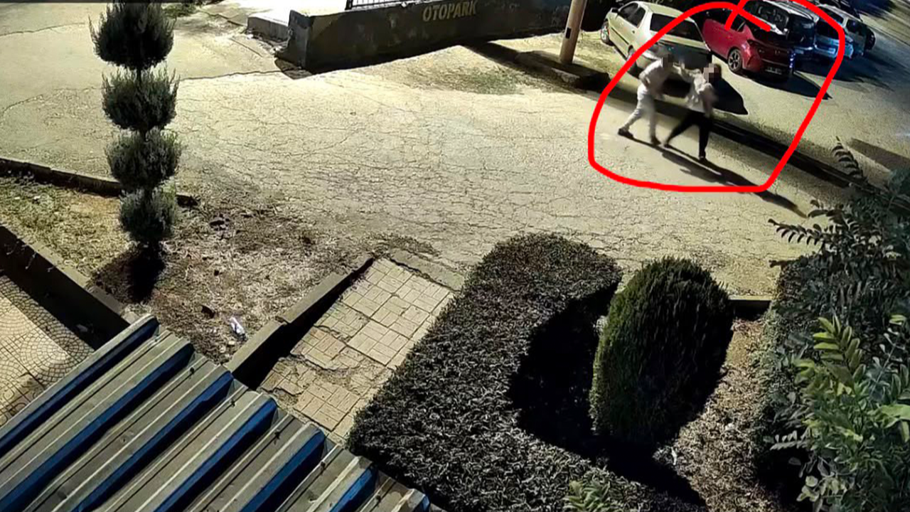 Kucağına çocuğu olan eşine mermi yağdırdı!