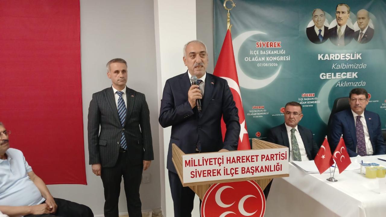 MHP Siverek ilçe başkanı seçildi!