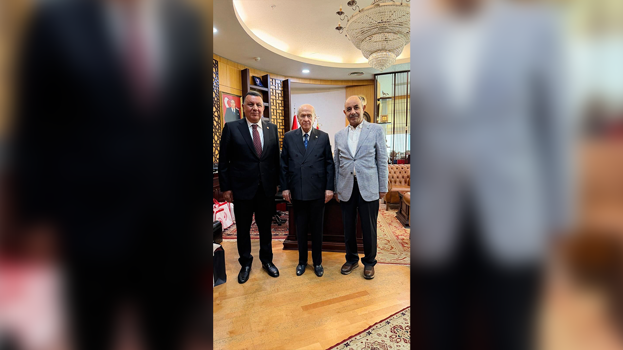Özyavuz kardeşlerden Devlet Bahçeli’ye ziyaret!