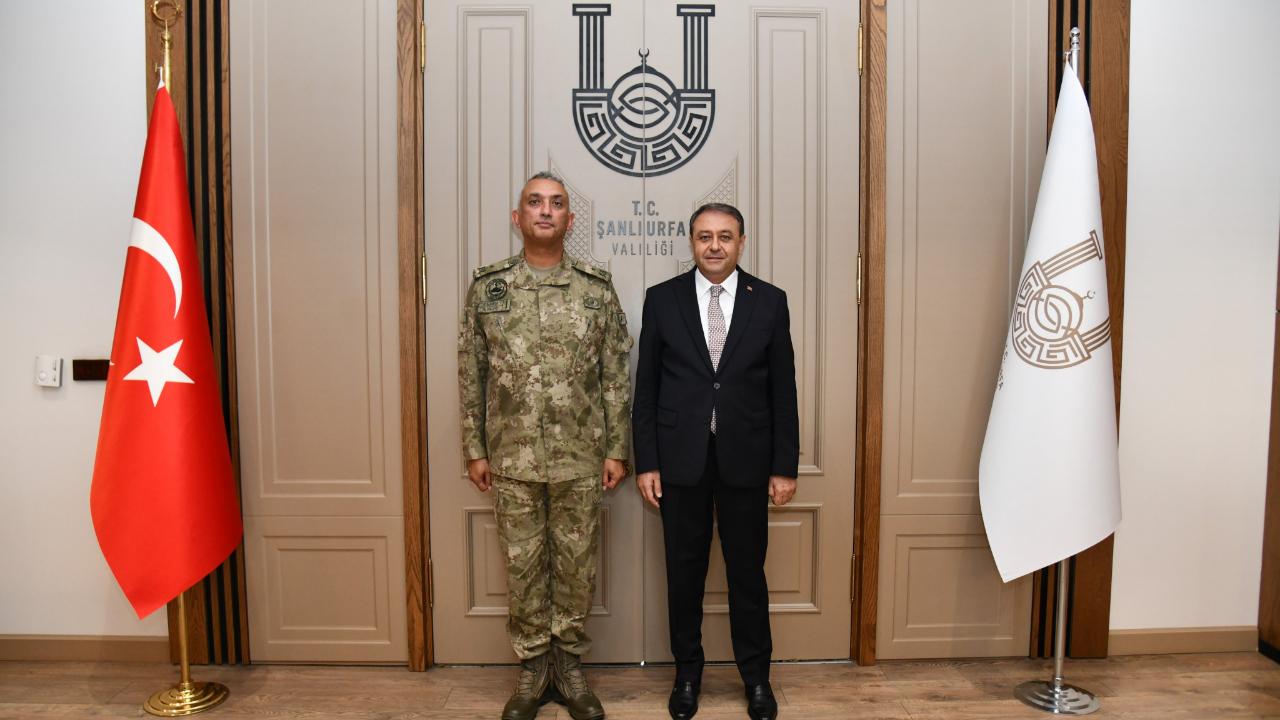 Şanlıurfa 20’nci Zırhlı Tugay Komutanı Haluk Erdem göreve başladı!