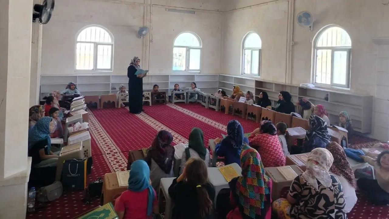Şanlıurfa'da binlerce çocuk yaz aylarını Kuran Kurslarında geçirdi!
