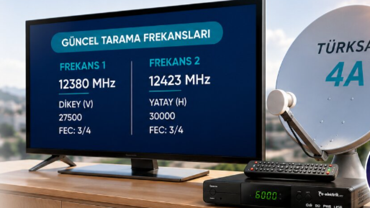 Türksat 4A uydu güncelleme ve kanal ayarlama rehberi!