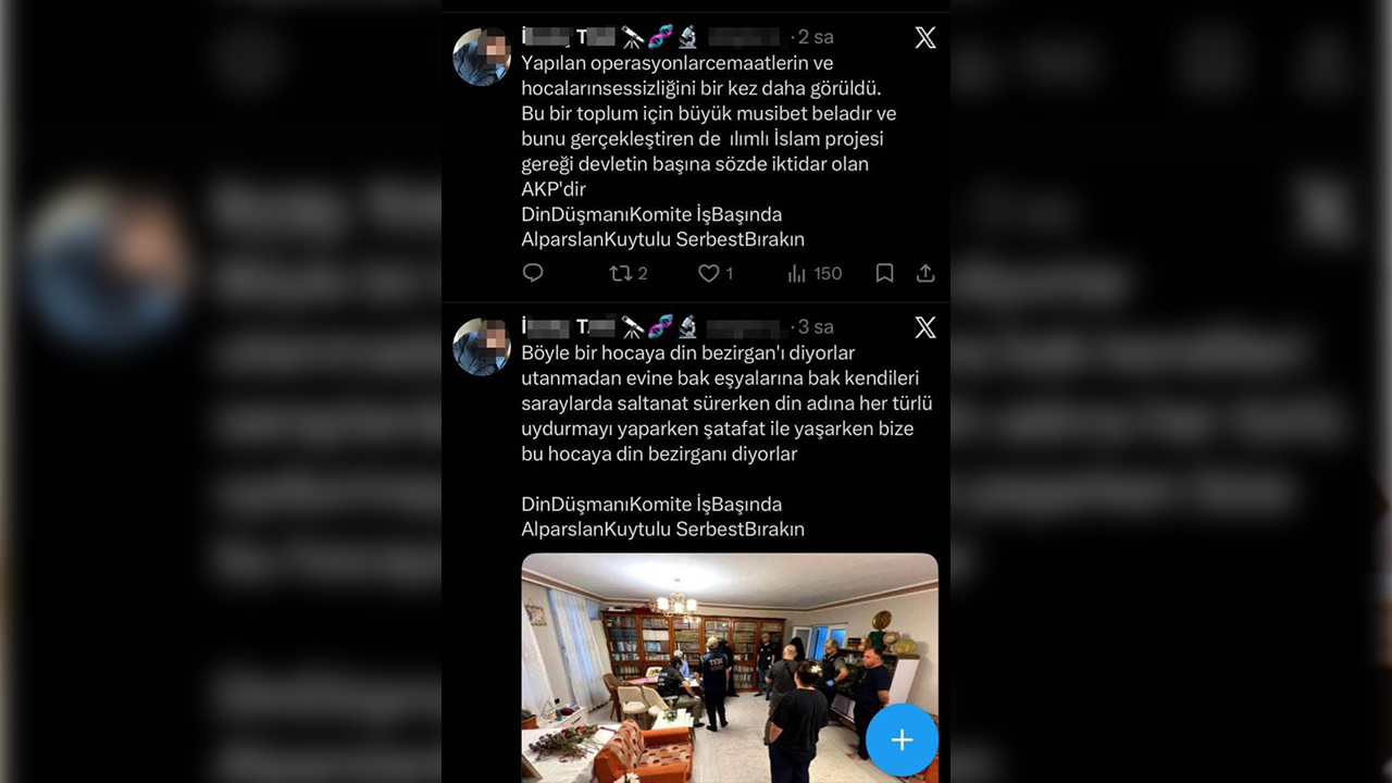 Urfa'da operasyonla ilgili paylaşım yaptı: Soruşturma başlatıldı!