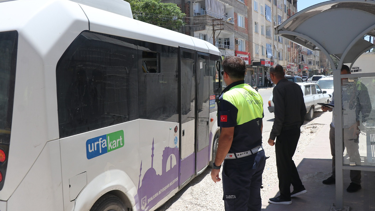 Urfa'da toplu taşıma araçlarında klima denetimi!