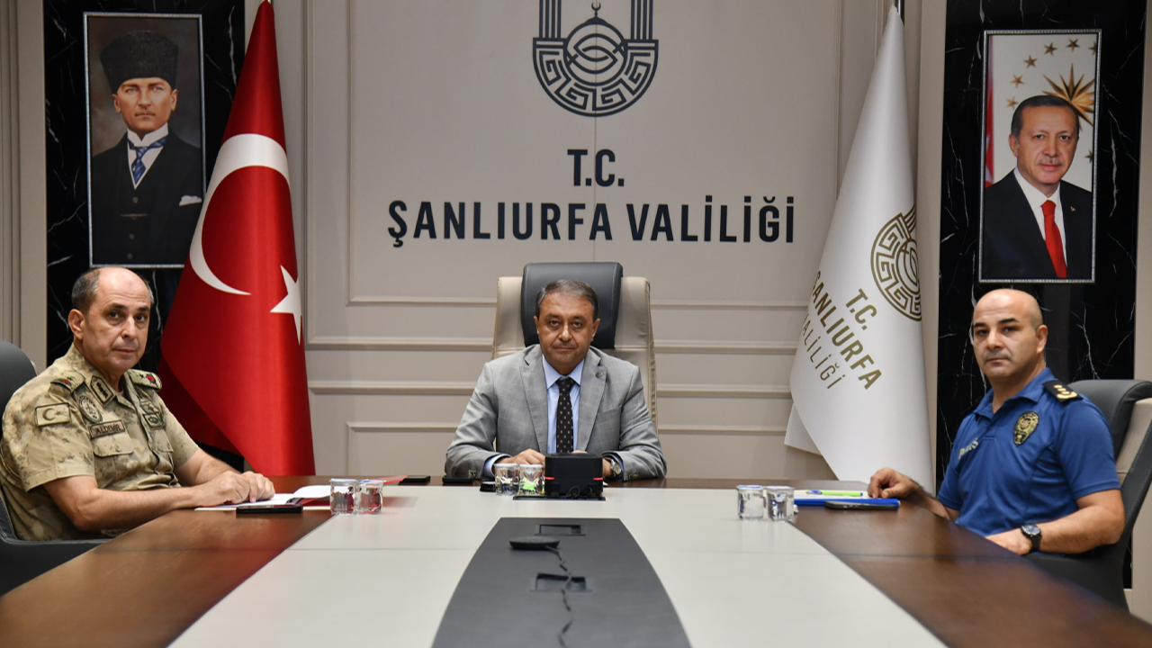 Vali Şıldak Güvenlik Toplantısına katıldı!