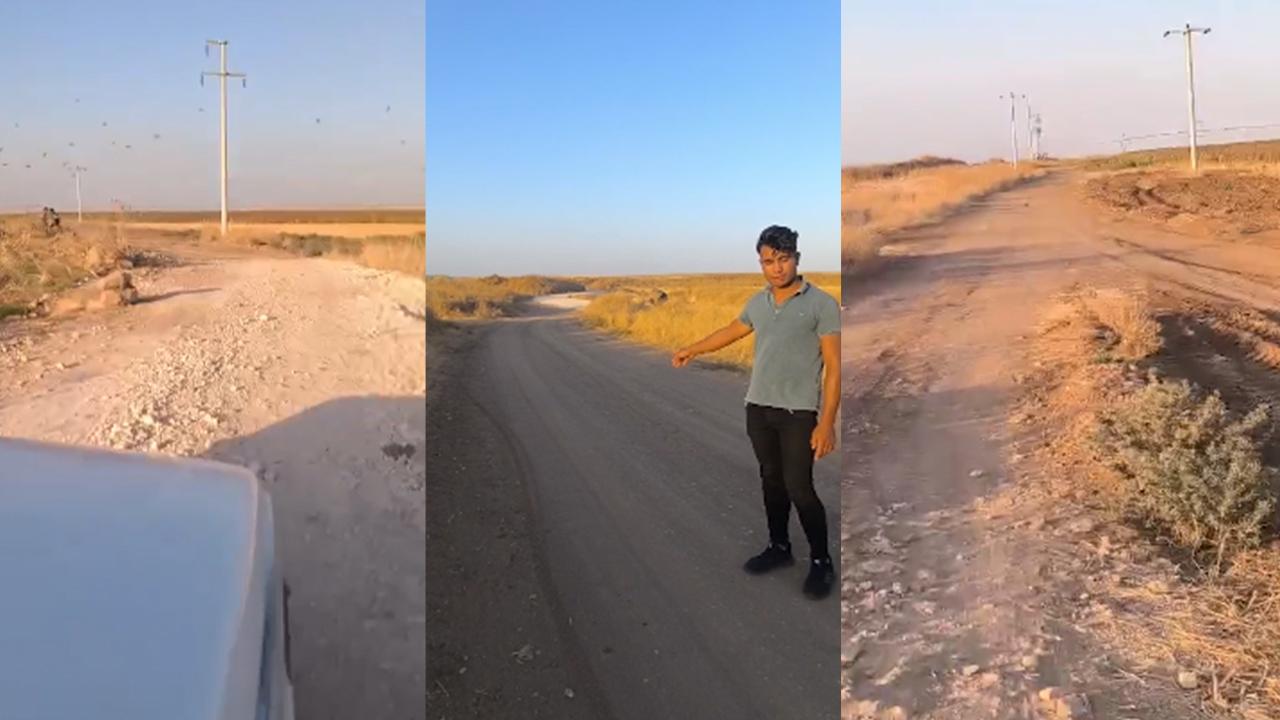 Viranşehir’de yarım kalan yol mahalleliyi mağdur ediyor!