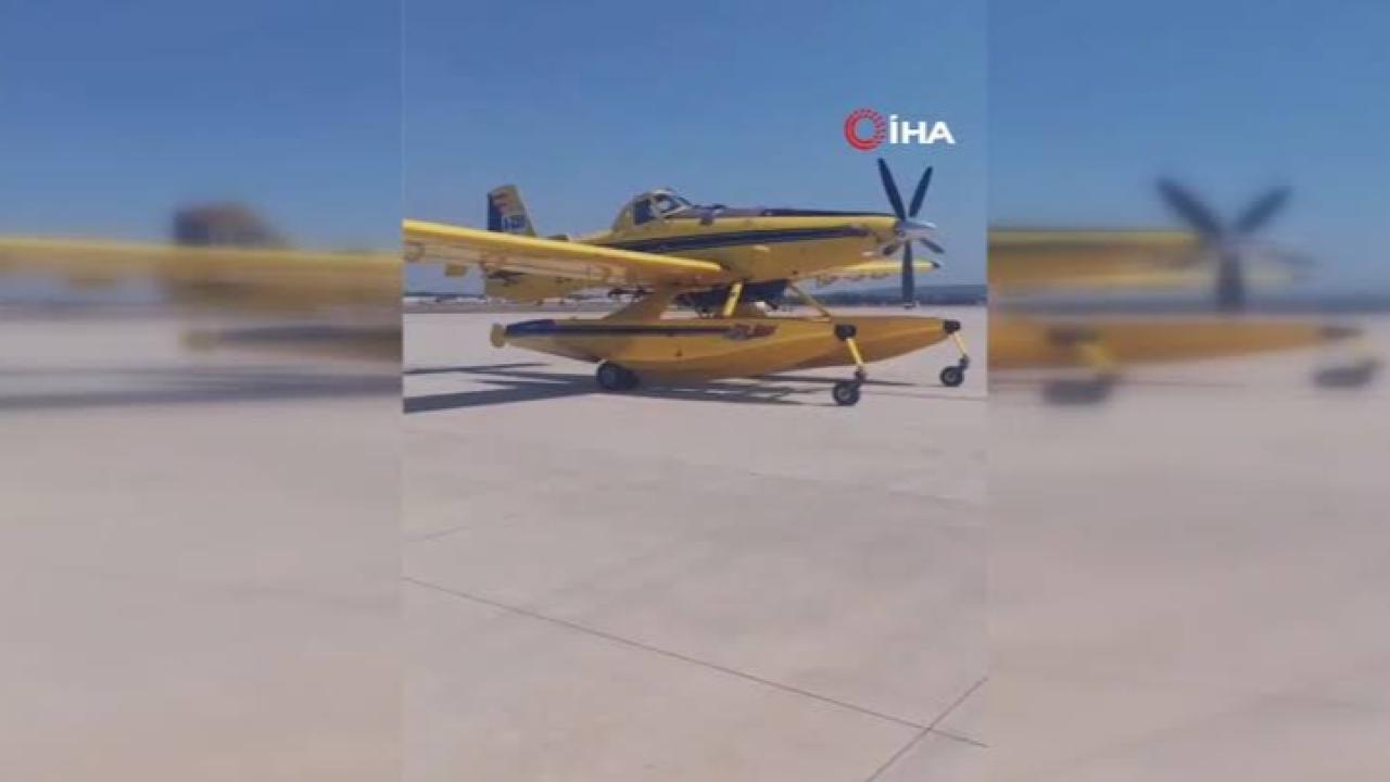 Yangın görevini tamamlayan Türk uçakları yurda döndü!