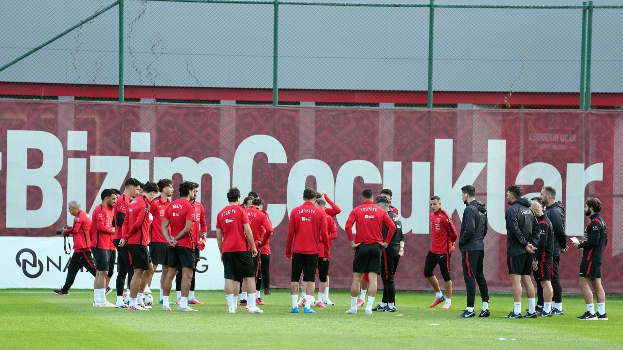 A Milli Futbol Takımı İtalya maçı hazırlıkları başladı!