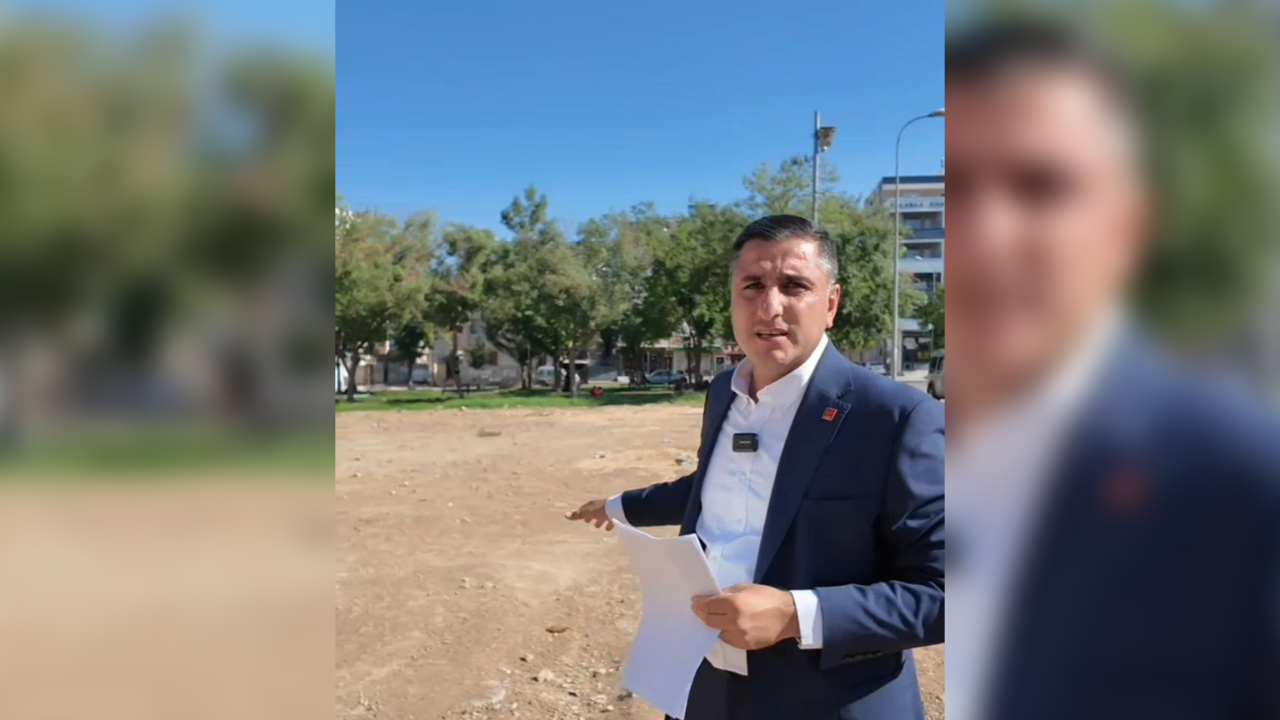 CHP'li Karadağ: "Vatandaş park istiyor, yeşil alan istiyor"