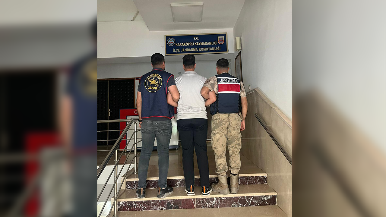 Firari hükümlü Karaköprü'de yakalandı!