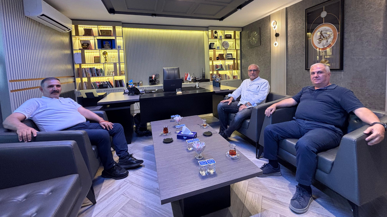 İş insanı Emin Yetim’den Ruha TV’ye nezaket ziyareti!