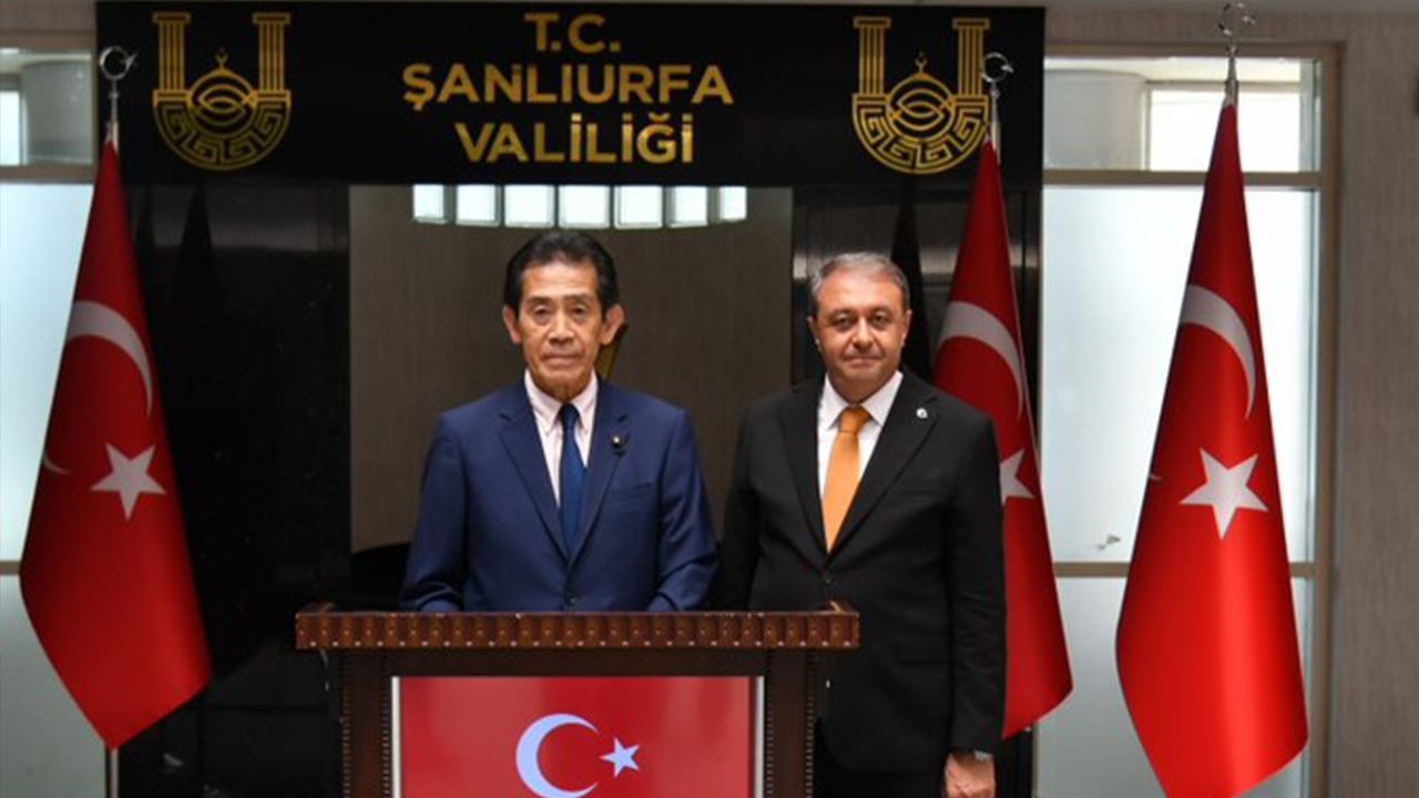 Japonya Dostluk Grubu Başkanı’ndan Vali Şıldak’a ziyaret!