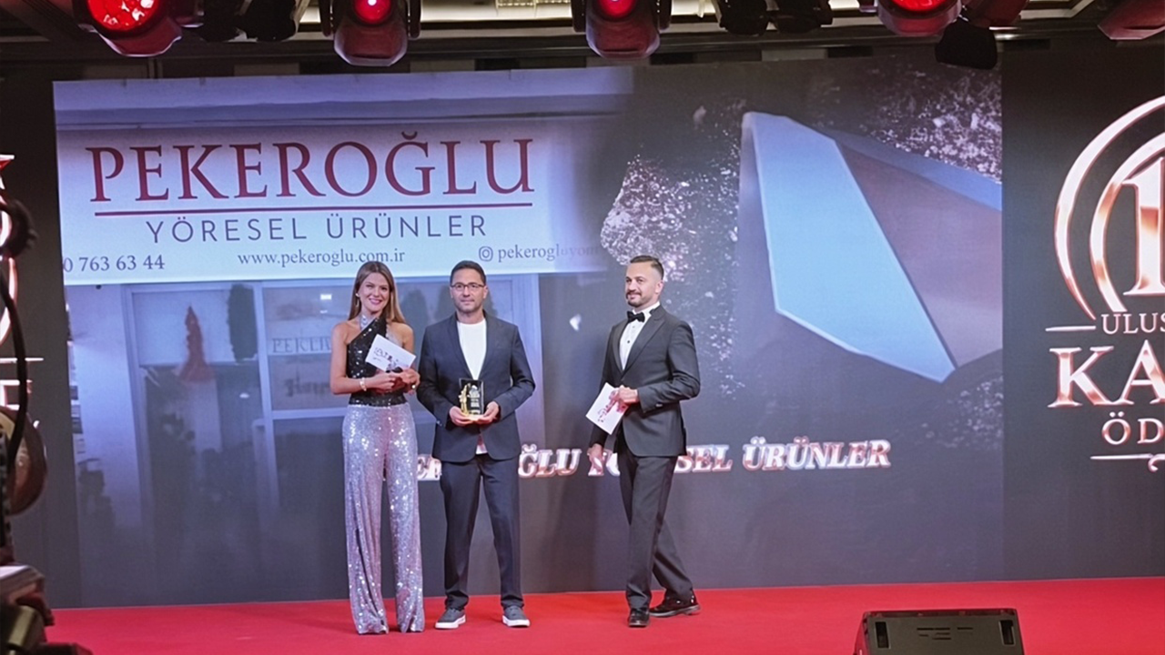 Pekeroğlu yöresel ürünler’e altın kalite ödülü!