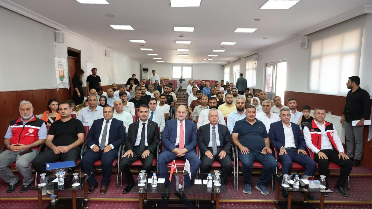 Şanlıurfa tarımına modern sera desteği!