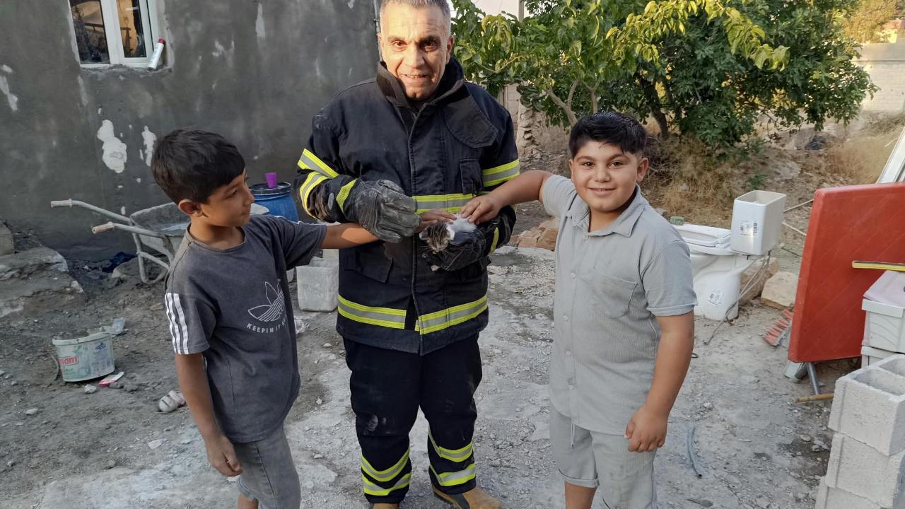 Şanlıurfa’da yürekleri ısıtan kurtarma!