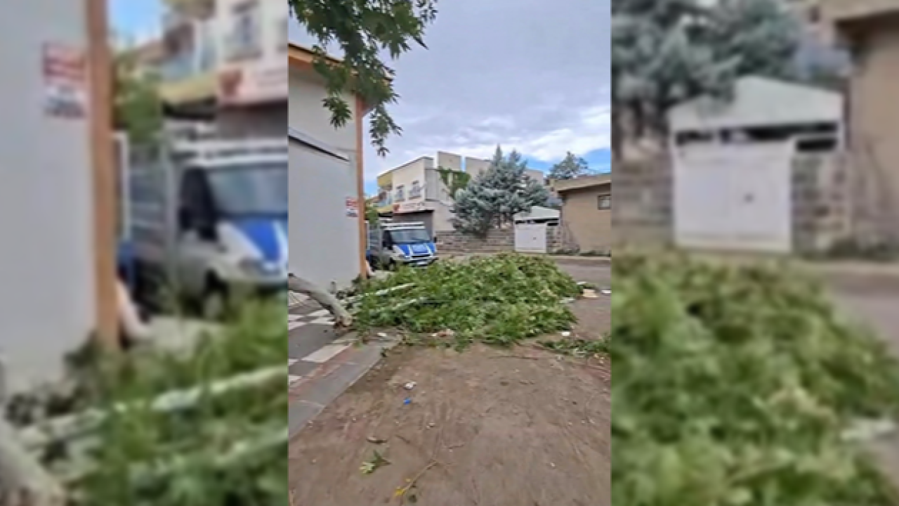 Şanlıurfa’da fırtına vatandaşları hazırlıksız yakaladı!