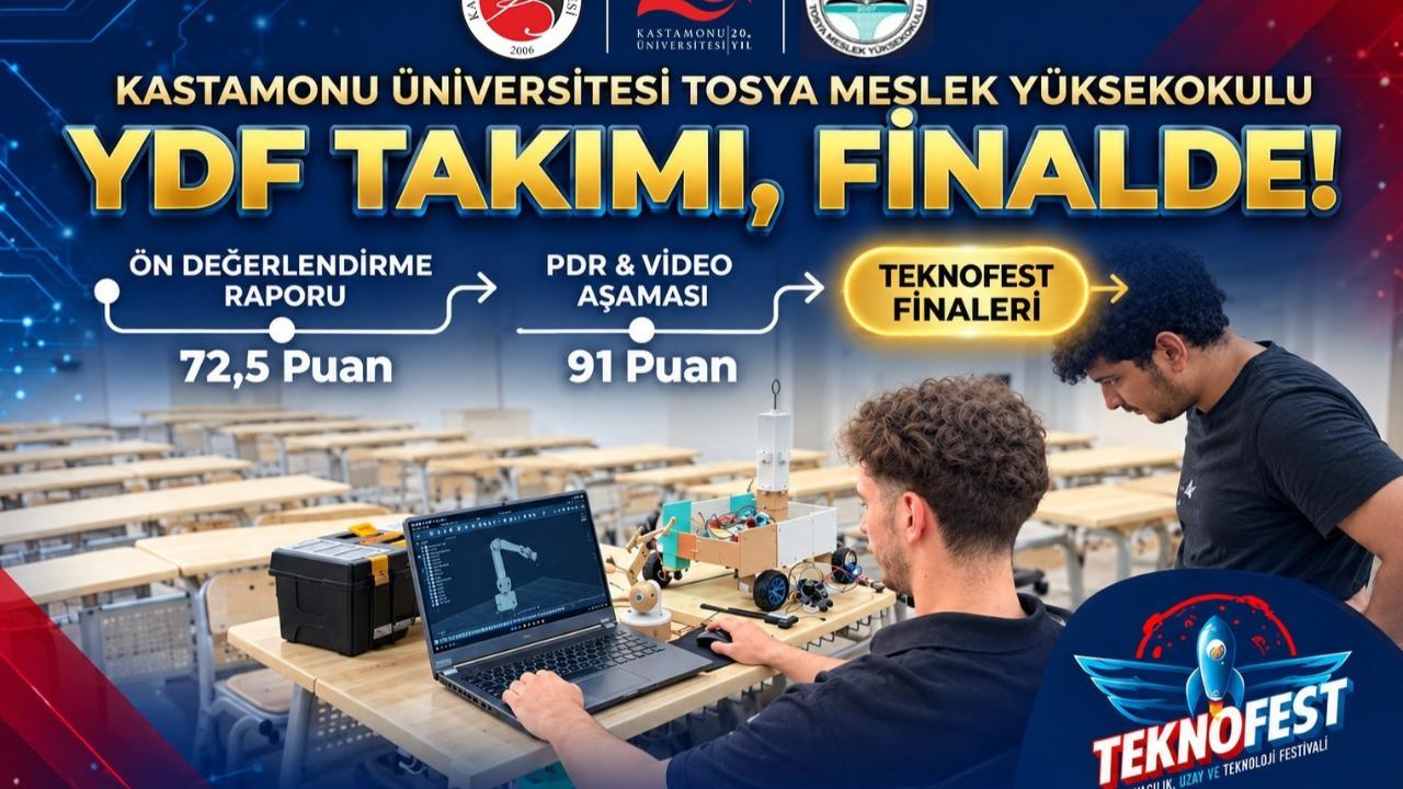 TEKNOFEST Güneydoğu'da heyecan dorukta! Kastamonu Üniversitesi öğrencileri yarışacak!