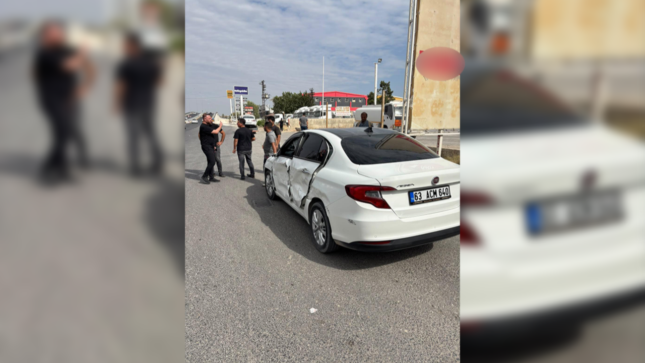 Urfa’da bir kaza daha: Çekici ile otomobil çarpıştı!