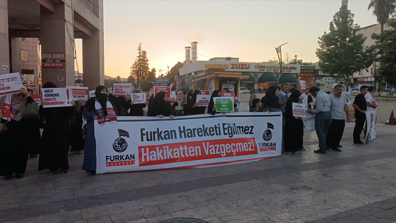 Urfa’da Furkancılardan eylem!