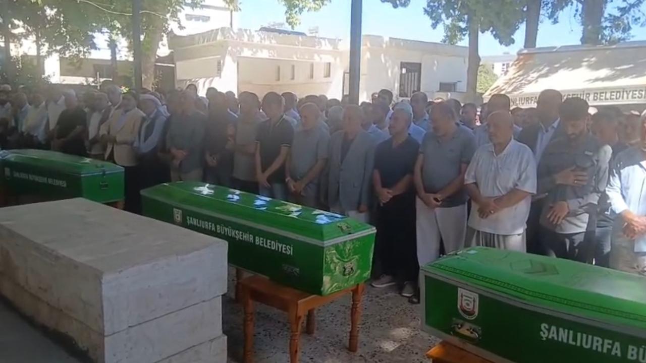 Urfa'da kazada ölen 4 kişi defnedildi!