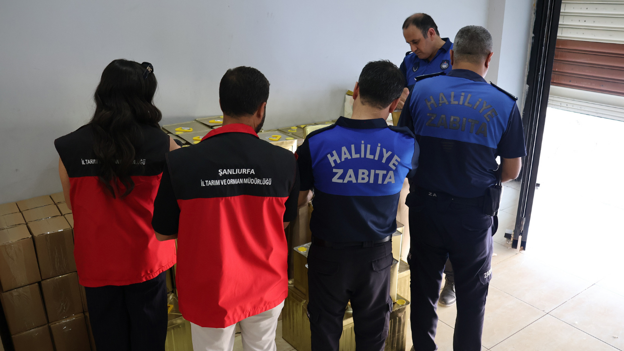 Urfa'da kilolarca yağ ele geçirildi!