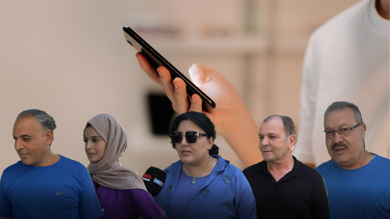 Urfa’da vatandaş yanıtladı! Telefonsuz ve internetsiz yaşayabilir misiniz?